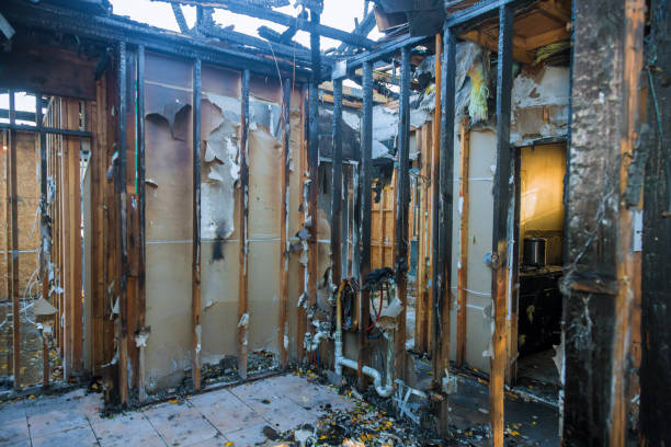 Professional Smoke Damage Removal technician working in Proctor, VT